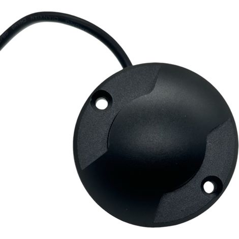 FARETTO SEGNAPASSI LED 4W CALPESTABILE NERO LUCE RADENTE DOPPIA FINESTRA 4000K IP65 - IDEALE PER VIALI GIARDINI E PERCORSI ESTERNI