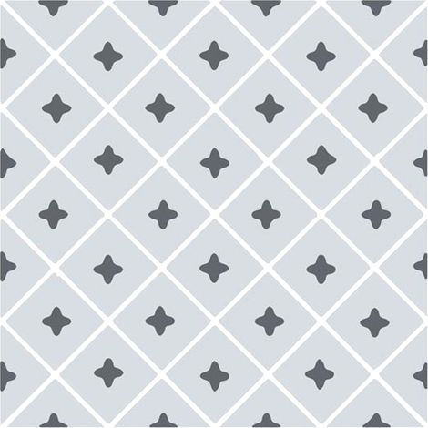 6 stickers à carreaux de ciment 15 x 15 cm (1/2)