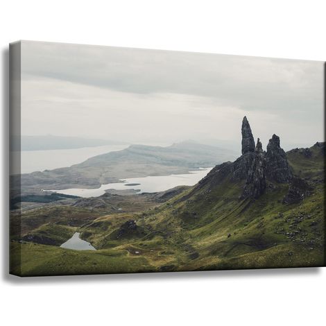Leinwanddruck Natur Berggipfel 60x40 cm