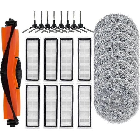 Pour aspirateur robot Xiaomi Mijia Omni, brosse latérale principale et chiffon de nettoyage (1/5)