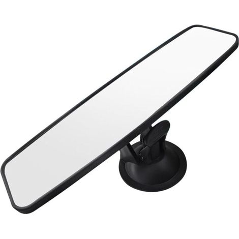 Rétroviseur avec ventouse, rétroviseur anti-éblouissement pour moniteur de conduite, rétroviseurs intérieurs universels pour voiture avec rétroviseur intérieur convexe grand angle pour voiture (1/4)