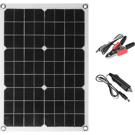 20W 18V monokristallines Photovoltaik-Solarpanel, umweltfreundlich und tragbar. (1/5)
