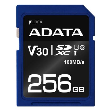 256GB Scheda SDXC Adata PremierPro [SFADASD256UV30S]