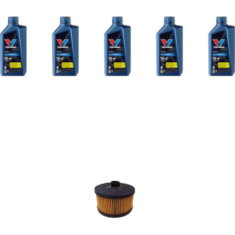 Kit filtro olio e 5L compatibile con Smart Fortwo /Cabrio / ForFour (453) 0.9 66kw Dal 2014 (1/3)