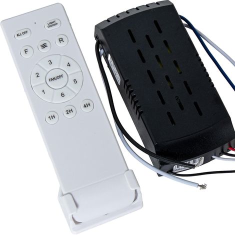 Télécommande et récepteur pour Ventilateur 4 x 14 x 2 cm et 5,5 x 11 x 2,8 cm