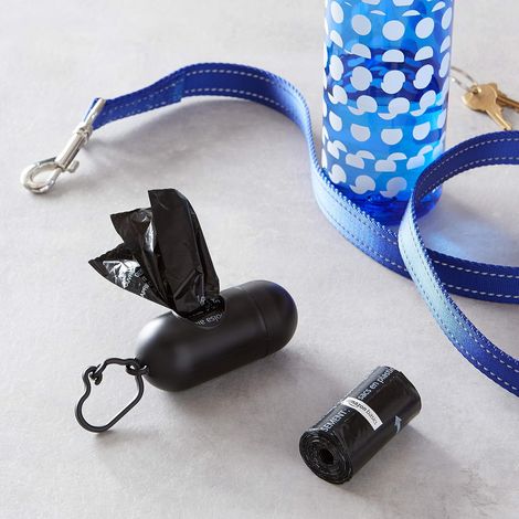 Sacs à déjections canines simples avec support, 240 pièces, garantie anti-fuite améliorée, sans odeur, avec clip pour laisse-AquaForge (1/5)