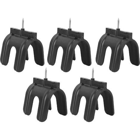 Lot de 5 outils de marquage pour cloisons sèches, positionneur de boîtes électriques pour prises électriques, noir.