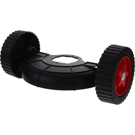 Set of 1 Heavy Duty Lawnmower Support Wheels Multifunctional Compatible Wheels Edger Cutter and Sack Truck Garden Accessories Replacement Tools (1/5)