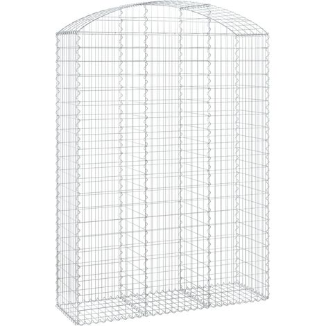 Maison Exclusive - Gabione mit Hochbogen 150x50x200/220 cm Verzin