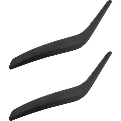 Due coperture per maniglia interna della portiera destra per BMW X1 E84 (modelli 2010-2016), nere. (1/3)