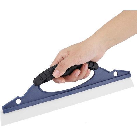 Raclette en Silicone Polyvalente pour Fenêtre, Raclette de Porte de Douche raclette de vitre de Voiture Lame d'essuie-Glace en Silicone (1/5)