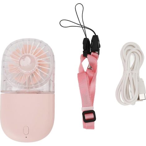 Tragbarer, faltbarer, multifunktionaler Ventilator mit 5 Geschwindigkeitsstufen – leise, leicht, kompakt und vielseitig einsetzbar für Reisen, Camping und Outdoor-Aktivitäten. (1/5)