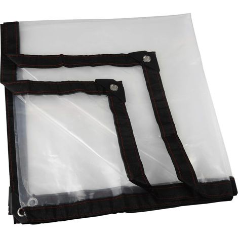 Telone trasparente, telo impermeabile trasparente da giardino, pellicola antigelo, pellicola isolante, copertura in plastica PE (1 2 m)