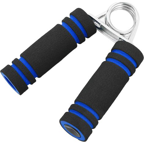 Rinforzatore della presa, impugnatura in schiuma antiscivolo, attrezzatura per l'allenamento degli avambracci per bambini e anziani, blu (1/5)