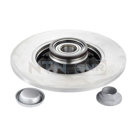 Kits moyeu disques de frein - KF159.53U - SNR - Compatible avec véhicule Vauxhall, Peugeot, Citroen, Opel, DS