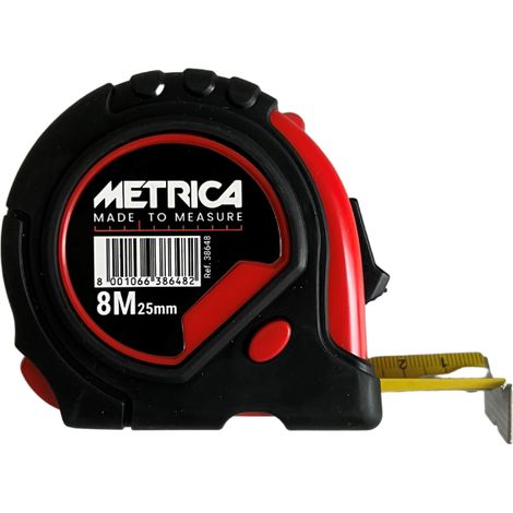 Mètre ruban 3 stop édition 2023 8Mx25MM - METRICA - 38648NH