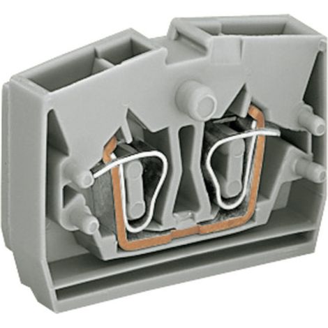 WAGO 264-321 Einzelklemme 6 mm Zugfeder Belegung: L Grau 1 St. (1/3)