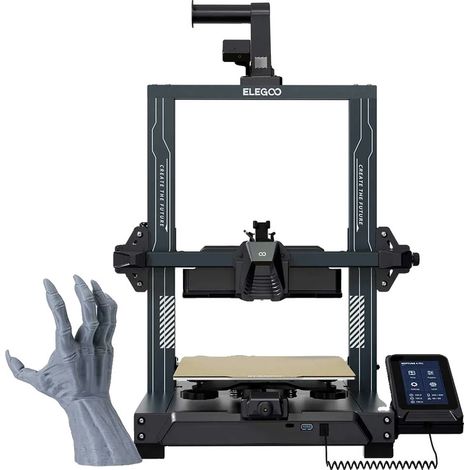 Stampante 3D Elegoo neptune 4 pro velocità 500 mm s volume 225x225x265 mm (1/5)