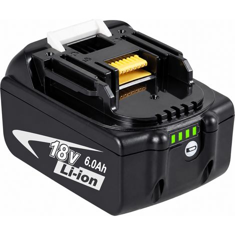 Batterie lithium-ion 18V 5,0Ah 5000mAh compatible BL1860B 5.0 ah 18v 114 12,5 × 9 × 8 cm 600 g – Livraison gratuite