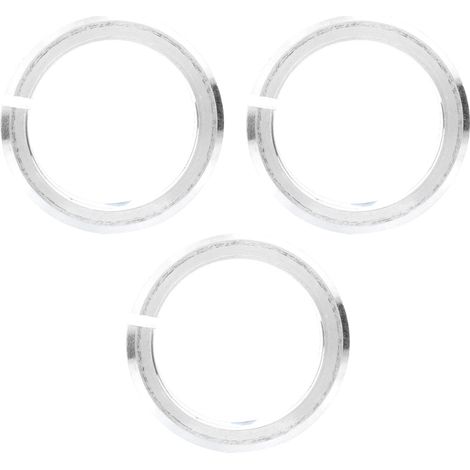 3 Pièces Entretoises de Direction en Alliage d'Aluminium pour Fourche de Vélo 28.6mm, Rondelles et Roulements (1/5)