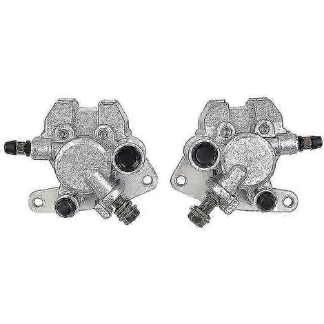 Étriers de frein avant droit et gauche avec plaquettes pour Yamaha Banshee 350, Grizzly 350, 400 et 450, Big Bear 250 (2025) (1/4)