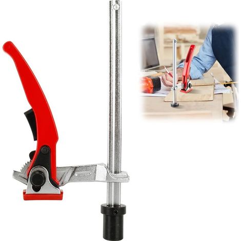 Serre-joint à levier de 20 mm pour tables multifonctions, élément de serrage rapide, avec capacité de 160 mm et profondeur de gorge de 60 mm, presse à serrage rapide réglable, pince de serrage rapide (1/5)