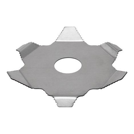 Disque Ninja anti-enroulement pour débroussailleuse – Ø255 mm en acier pour herbe haute