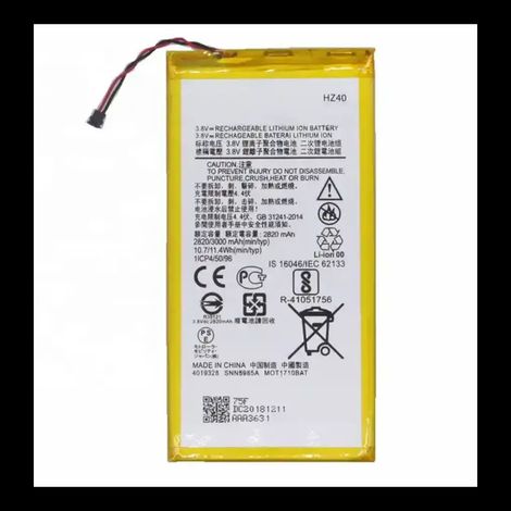 batterie smartphone Motorola hz40 li-polymer 1 pièce