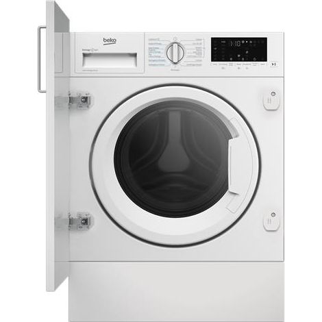 Beko WDI85DAWIT: Lavasciuga da incasso, Capacità 8kg+5kg, classe DA, colore bianco, Motore Inverter BPM (1/5)