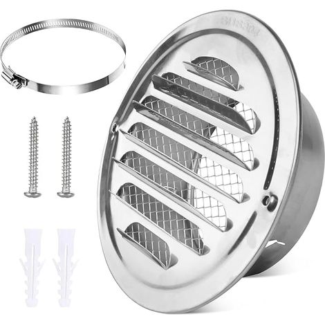 Round Outdoor Ventilation Grille 100 mm Diameter Anti (1/5)
