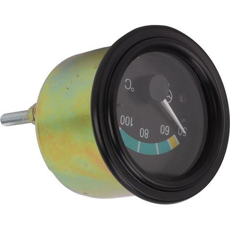 Jauge de température d'eau pour moteur diesel 12 V, compatible avec voitures particulières, camions, véhicules agricoles et tracteurs.