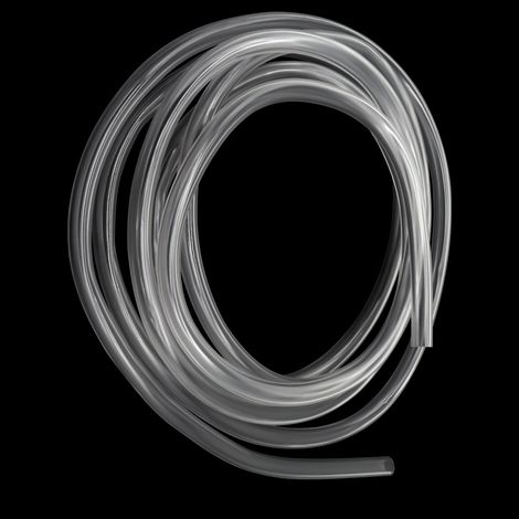 Tuyau flexible en plastique PVC transparent pour transfert d'eau et d'air 8 mm x 12 mm x 1,5 m (1/5)