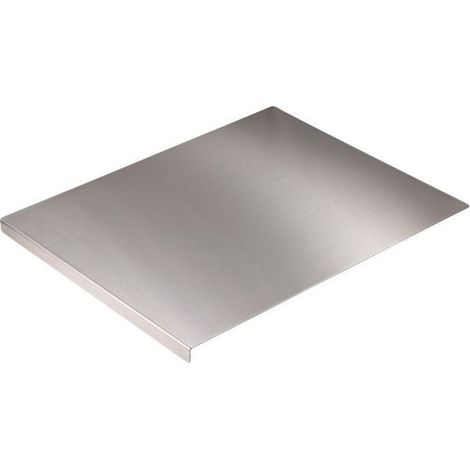 ILSA Spianatoia/Tagliere/Copri Piano Cottura in Acciaio Inox 18/10 60x50 cm