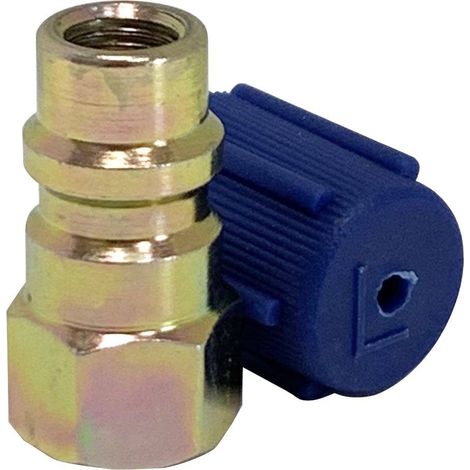 5 raccords rapides BP R134a x F1/4" SAE spécial climatisation véhicule - AC 9178 - CLAS Equipements
