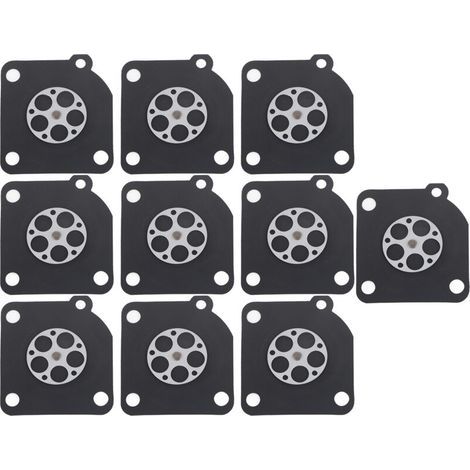 Membrandichtungssatz für Vergaser, Ersatzteile für Kettensäge ZAMA 180 S210 MS230 MS250, 10 Stück/Set (1/5)