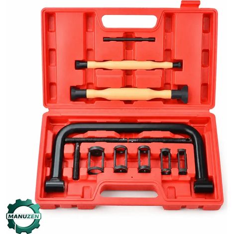 Manuzen - Compresseur de ressorts de soupapes – coffret 12 pièces