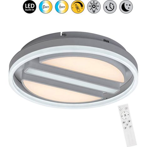 Plafoniera LED Rabalux Gremin 40cm 55W dimmer telecomando (1/5)