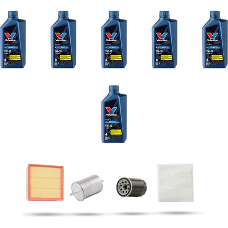 Kit tagliando 4 FILTRI e 6L OLIO compatibile con Audi ALLROAD (4BH) 2.7 TDI 184kw dal 2000 (1/5)