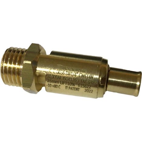 Aerotec 4101064 Valvola di sicurezza per aria compressa 1 pz.