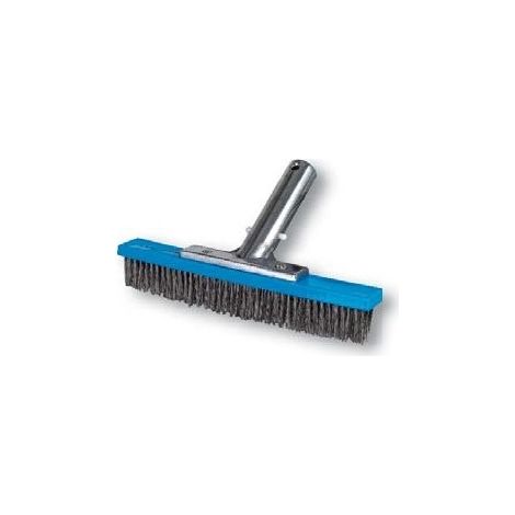 Spazzola in alluminio gre-pools aluminium brush rimozione alghe 25 cm