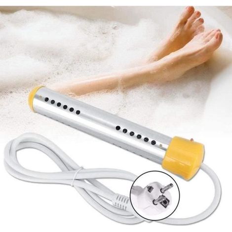 Rohrförmiger Poolheizer – Gelb – 2000 W, Hängeversion (1/4)