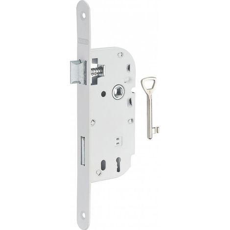 Serratura ECO da incasso, asse 40 mm, catenaccio a mezzo giro, destra, 1 chiave, senza incontro – THIRARD