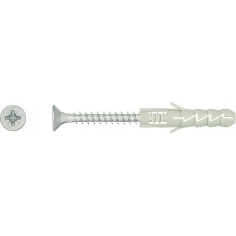 Bouchon d'expansion FIX 8x40mm avec vis 4,5x60mm, [OP 6] (1/3)