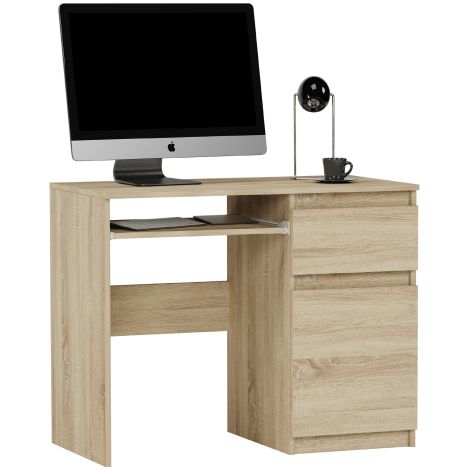 Computer-Schreibtisch Sonoma 90 x 50 cm Modern N33 (1/5)