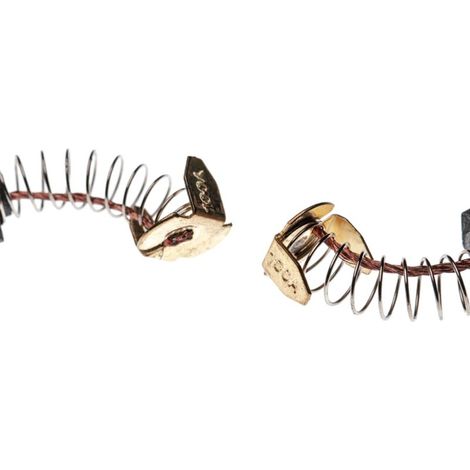 2x Balais de charbon pour moteur 6 x 10 x 15mm remplacement pour Makita CB103, CB105, CB106, CB124 pour outil électrique (1/2)