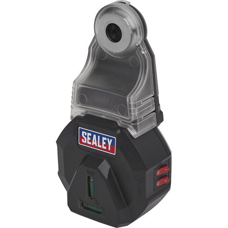 Sealey Vacuum Drill Dust Extractor with Laser Light & Spirit Level 3.7V DDE01