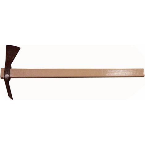 Piccozzino due tagli con manico in legno Peso: 650 gr Manico: 50 cm  Daprile (1/2)