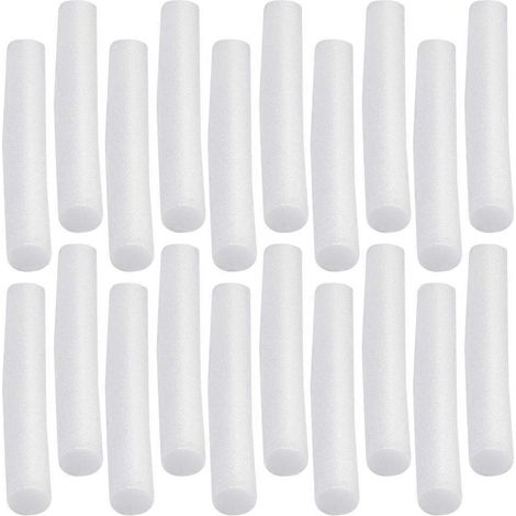 Coussinets antidérapants en mousse pour canapé, 80 pièces par paquet, blancs, pour usage domestique. (1/5)