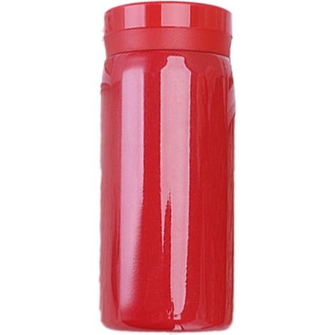 mini thermos, 200 ml, acier inoxydable, rouge, avec couvercle, pour café, voyage, polyvalent et pratique (1/5)