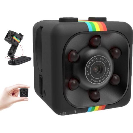 Mini camera sans fil surveillance nocturne avec enregistrement exterieur portable enregistreur - Roame - vidéo cachée pour maison (1/4)